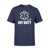 Apparel S / Navy EMT (Paramedic) Logo - Off Duty Shirt - Standard T-shirt - DSAPP