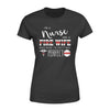 Apparel XS / Black Firefighter x Nurse - Nurse - Perfect Fire Wife Shirt - Standard Women's T-shirt - DSAPP