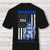 Apparel Personalized Shirt - Police Officer Suit - Name and Department - Standard T-shirt