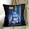 Police Suit Personalized Pillow (Insert Included - White-colored Backside)
