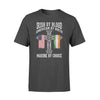 St Patrick Day Irish By Blood Marine By Choice Shirt Standard T-shirt