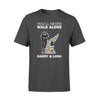 Thin Blue Line - Never Walk Alone Autism Personalized Police Shirt