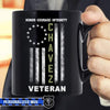 Mugs Black / 11oz Honor Courage Integrity Veteran Personalized Veteran Coffee Mug