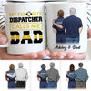 My Favorite Dispatcher Calls Me Dad Personalized Coffee Mug