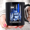 Mugs Sheriff Suit Thin Blue Line Flag Father's Day Gift Personalized Thin Blue Line Coffee Mug