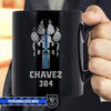 K9 Unit Punisher Personalized Thin Blue Line Coffee Mug