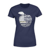 Apparel XS / Navy Army - Half Apple Love Shirt - Standard Women's T-shirt - DSAPP