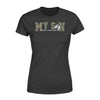 Apparel XS / Black Army - Your Back Slogan Pattern Shirt - Standard Women's T-shirt - DSAPP