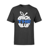 Apparel S / Black Back The Blue - Apple Cloudtext - Personalized Shirt - DSAPP
