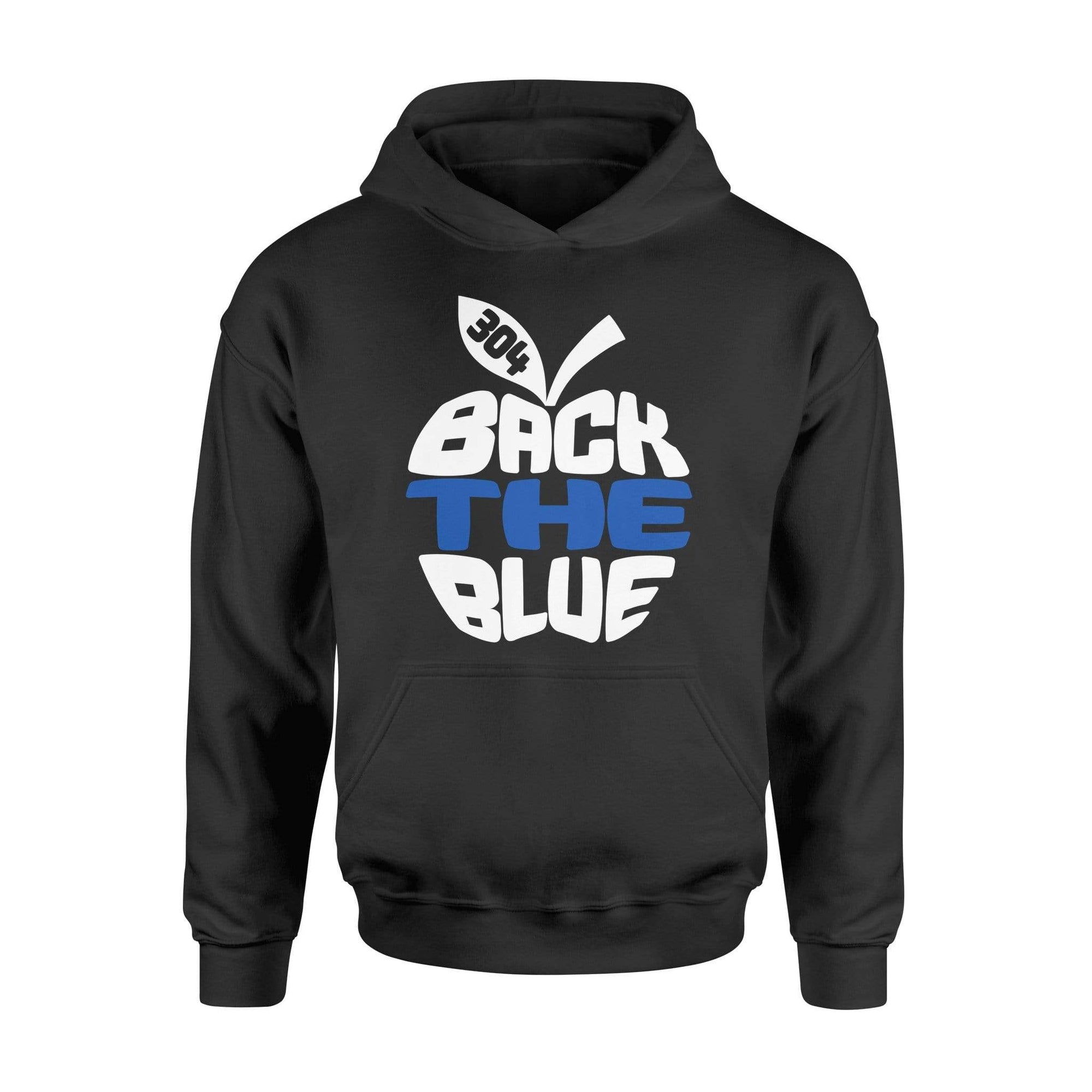 Apparel S / Black Back The Blue - Apple Cloudtext - Personalized Shirt - DSAPP