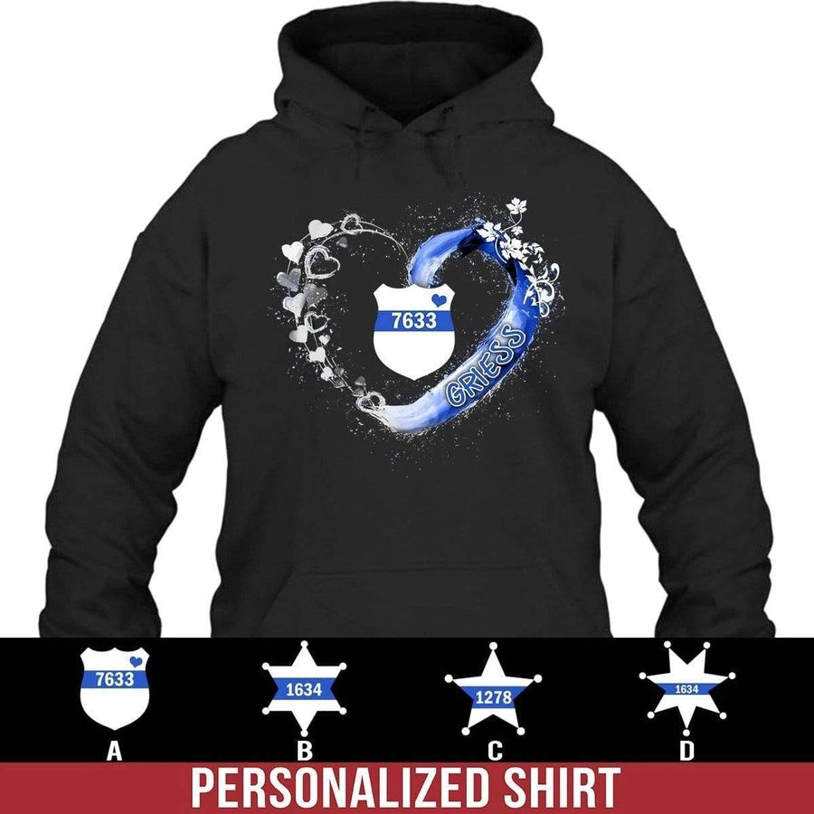 Apparel S / Black Beautiful Heart - TBL - Personalized Shirt - DSAPP