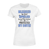 Apparel XS / White Blessed By God Spoiled By My Husband - Police Shirt - Standard Women's T-shirt - DSAPP