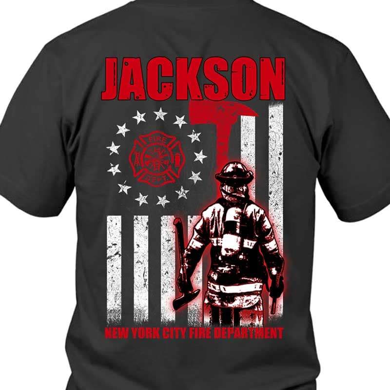 Apparel Circle Star - Name And Department Shirt