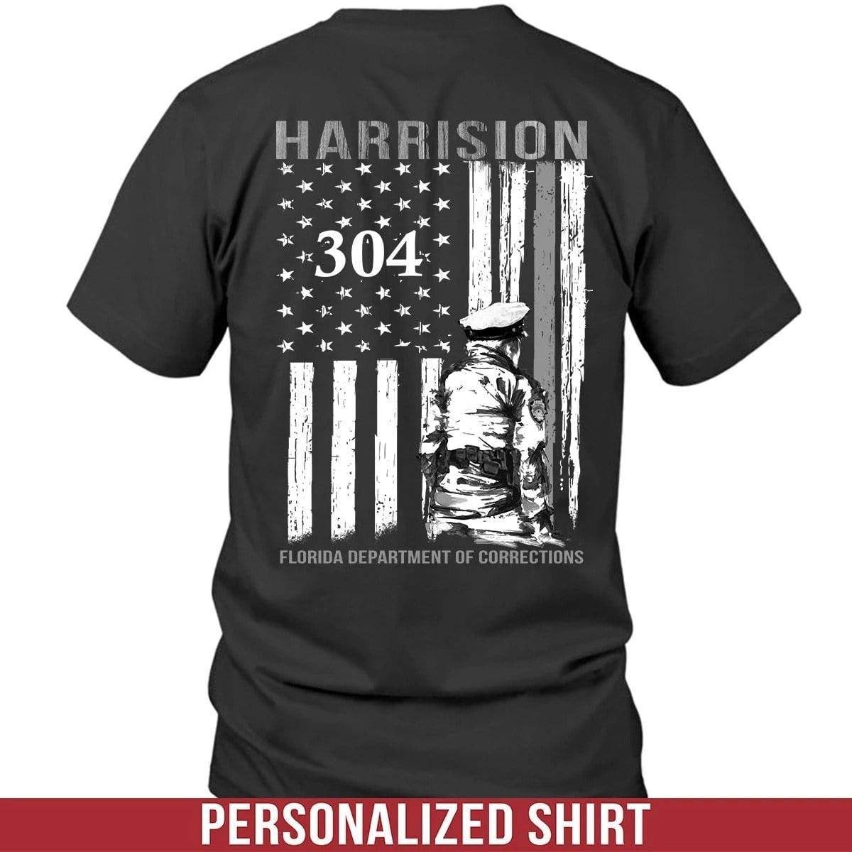 Apparel S / Black Correction Department Personalized shirt - DSAPP