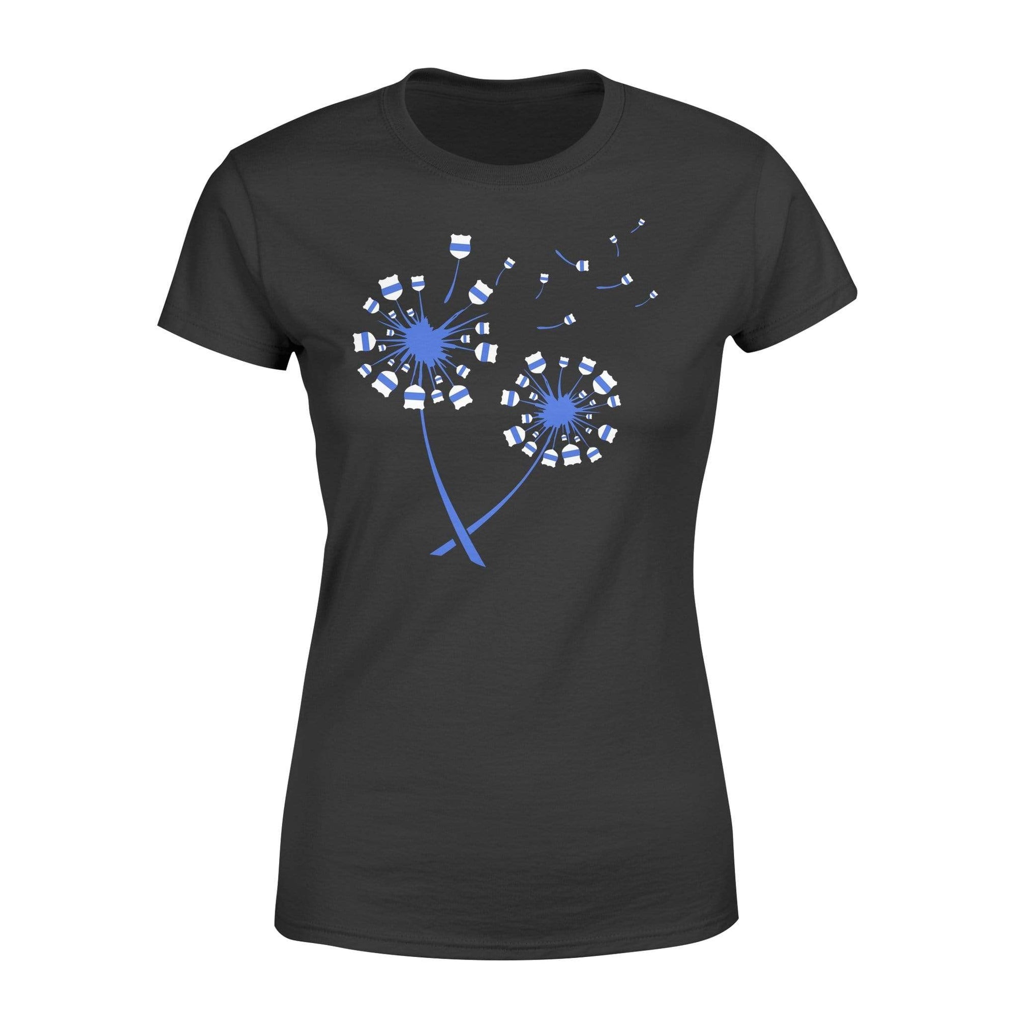 Apparel XS / Black Dandelion - Police Badge - Standard Women's T-shirt