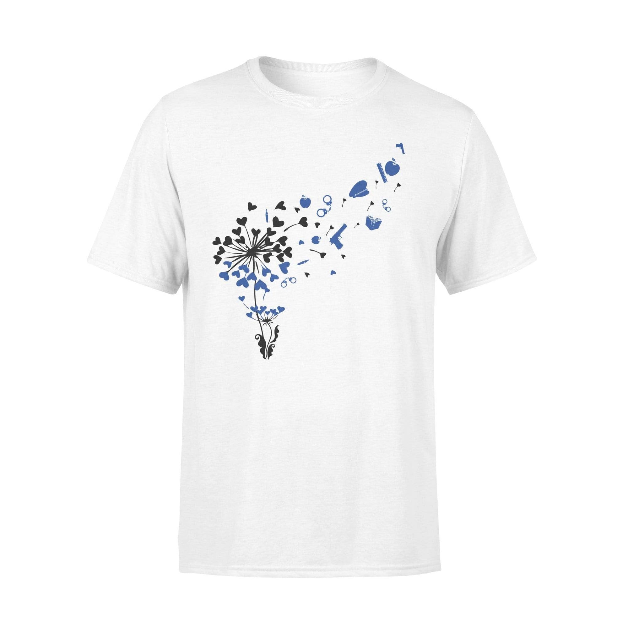 Apparel S / White Dandelion - Police x Teacher Things - Shirt - Standard T-shirt