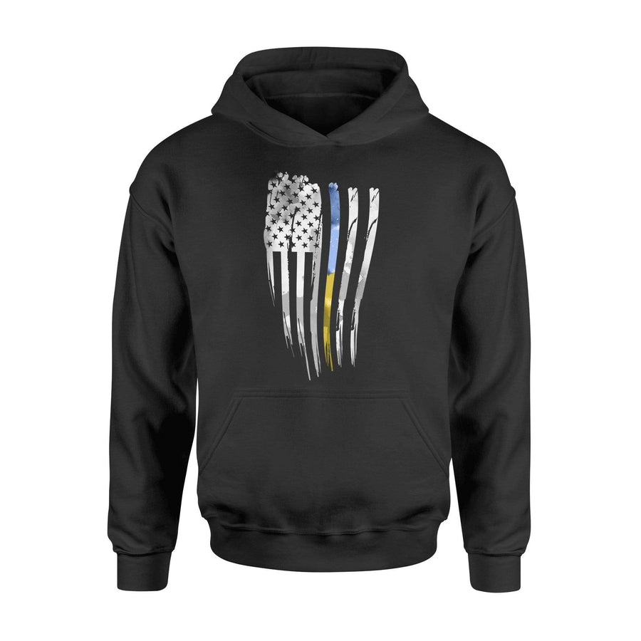 Apparel S / Black Distressed Flag - Police x Dispatcher Shirt - DSAPP