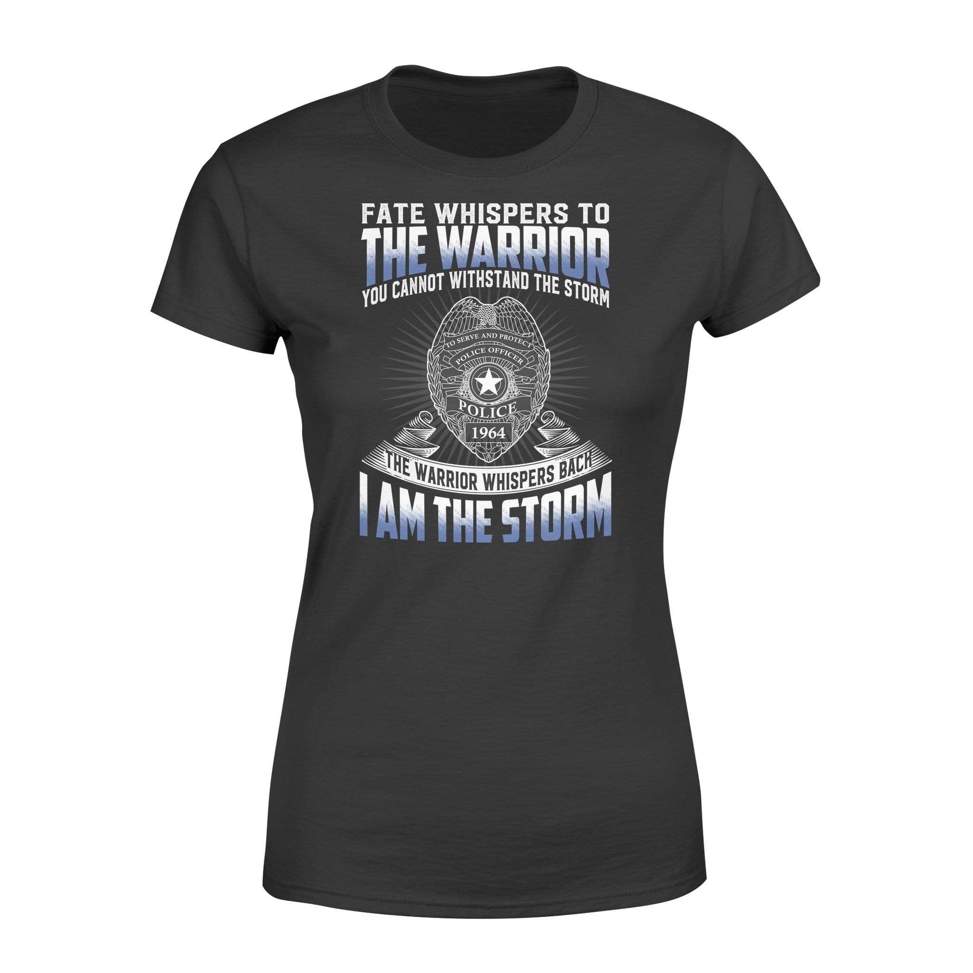 Apparel XS / Black Fate Whispers to the Warrior Personalized Shirt - DSAPP