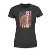 Apparel XS / Black Firefighter Burning Logo Personalized Shirt - Standard Women's T-shirt - DSAPP