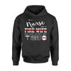 Apparel S / Black Firefighter x Nurse - Nurse - Perfect Fire Wife Shirt - Standard Hoodie - DSAPP