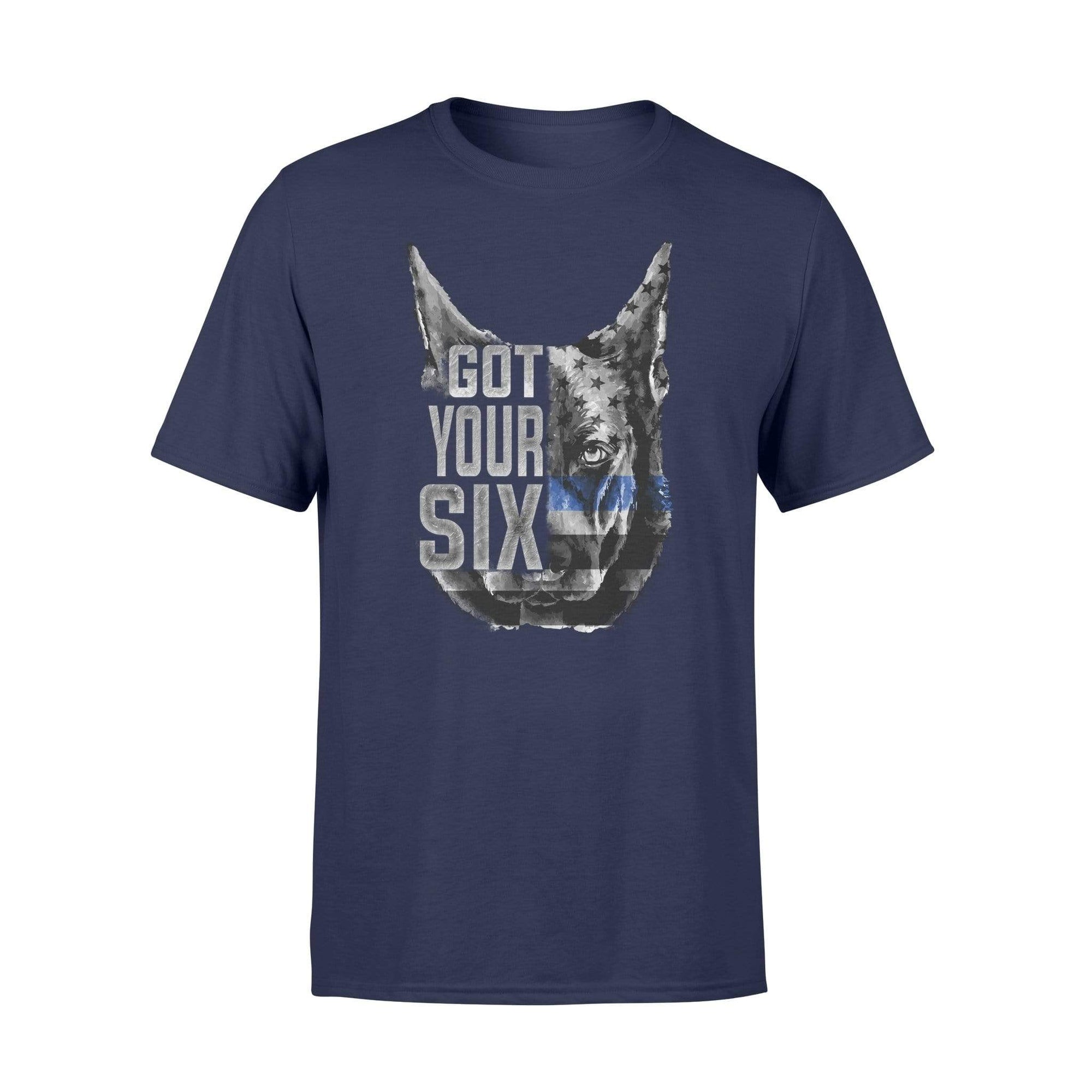 Apparel S / Navy Got your six K9 - Standard T-shirt - DSAPP