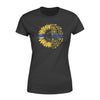 Apparel XS / Black Half Sunlower - The Best Kind - Police x Nurse Shirt - Standard Women's T-shirt