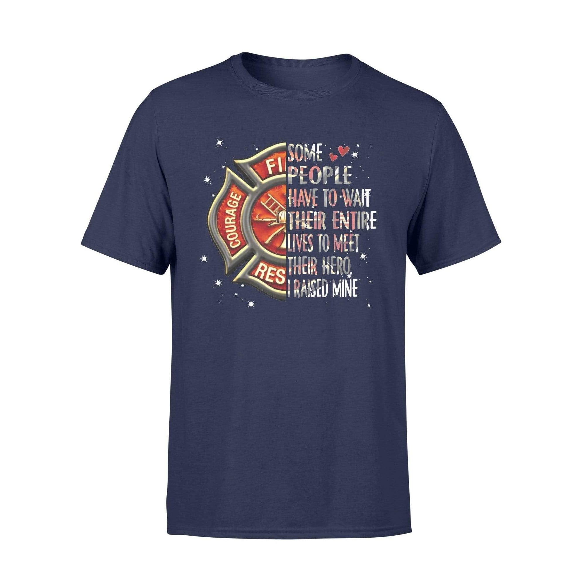Apparel S / Navy Half Thing - Proud To Be - Firefighter Mom - Standard T-shirt