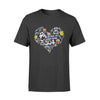 Apparel S / Black Heart Of Police Things - Personalized Shirt - DSAPP