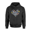 Apparel S / Black Heart Of Police Things - Personalized Shirt - DSAPP
