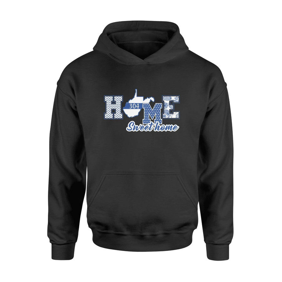 Apparel S / Black Home Sweet Home - Thin Blue Line State Map - Personalized Shirt - DSAPP