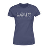 Love Cat Shamrock St Patrick Day Shirt - Standard Women’s T-shirt