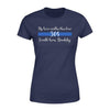 Apparel XS / Navy My Hero Walks This Line - Personalized Shirt - Standard Women's T-shirt - DSAPP