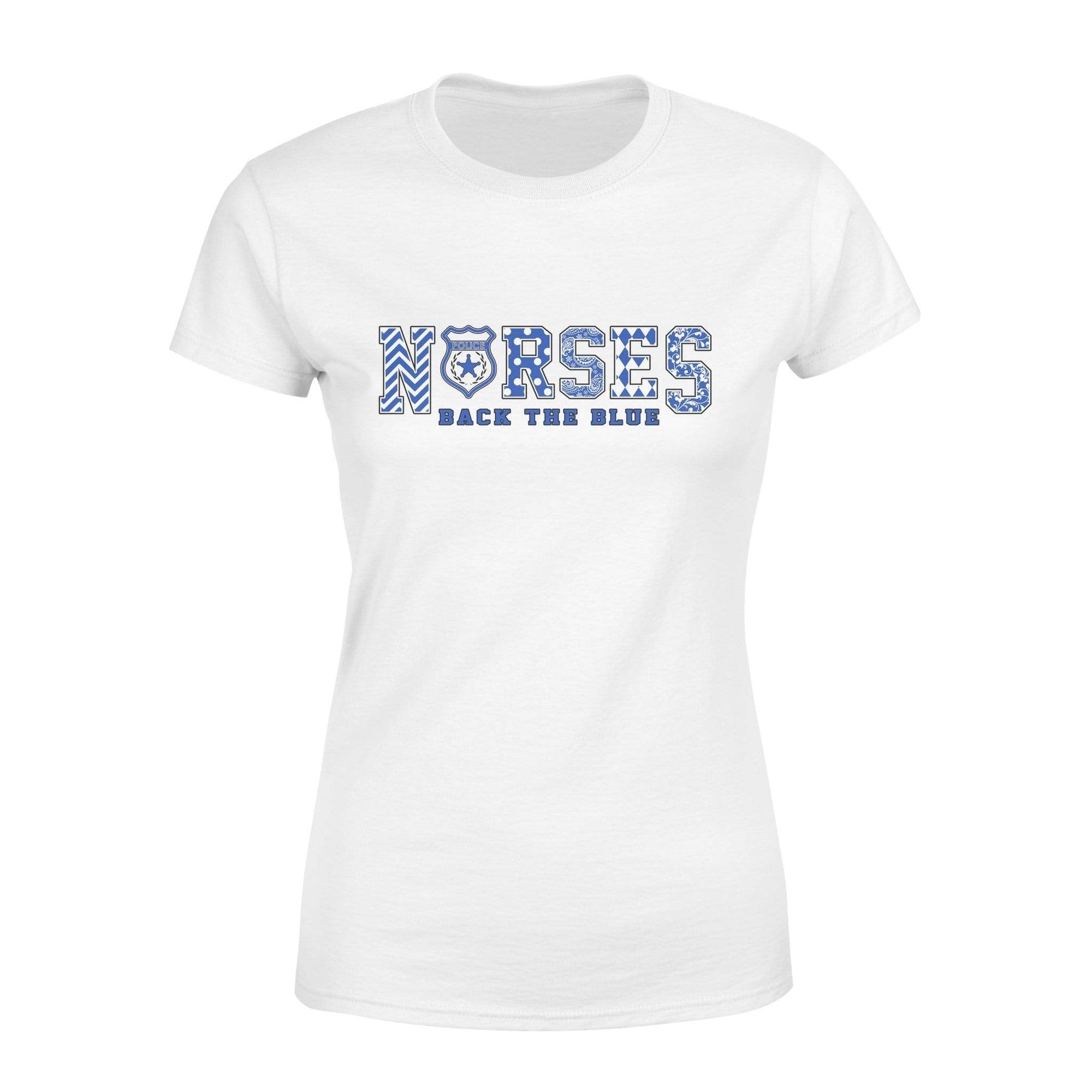 Apparel XS / White Nurses Got Your 6ix Patterned White Shirt - Standard Women's T-shirt