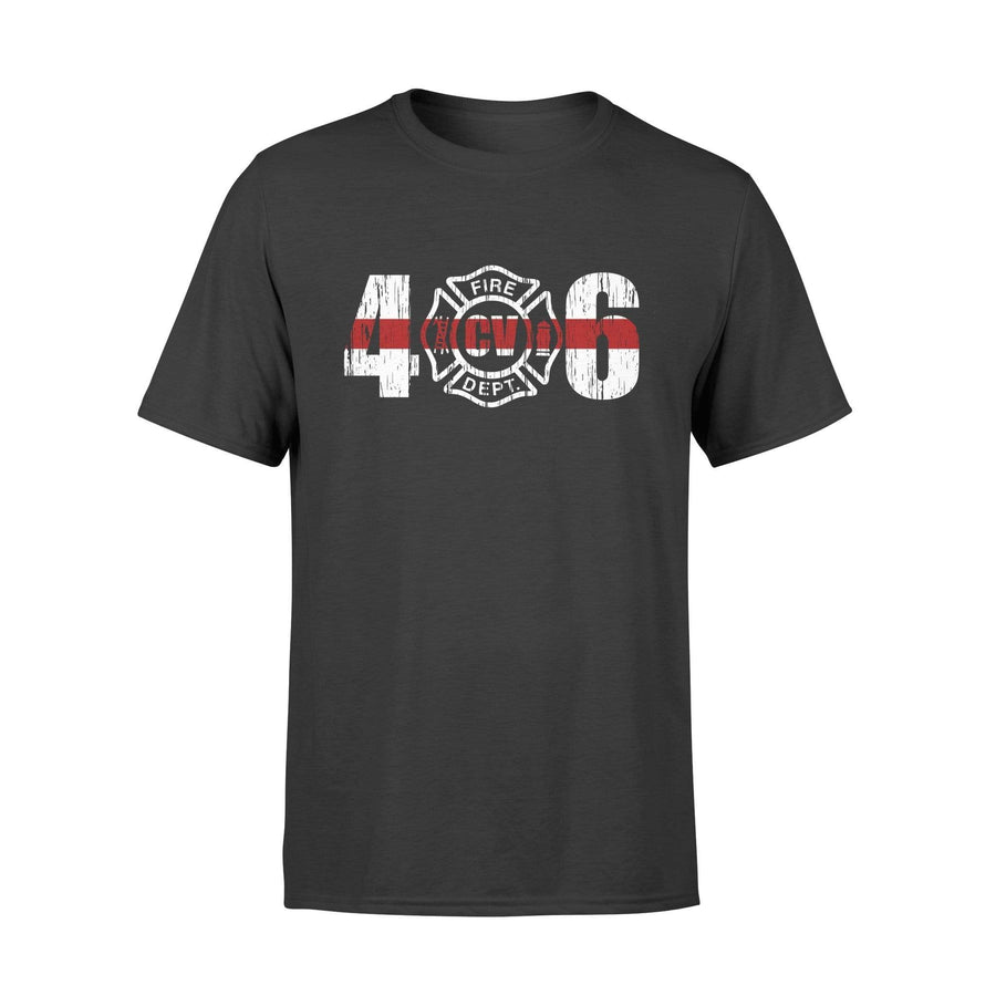 Apparel S / Black Personalized - Firefighter Logo Inside Area Code - Montana - DSAPP
