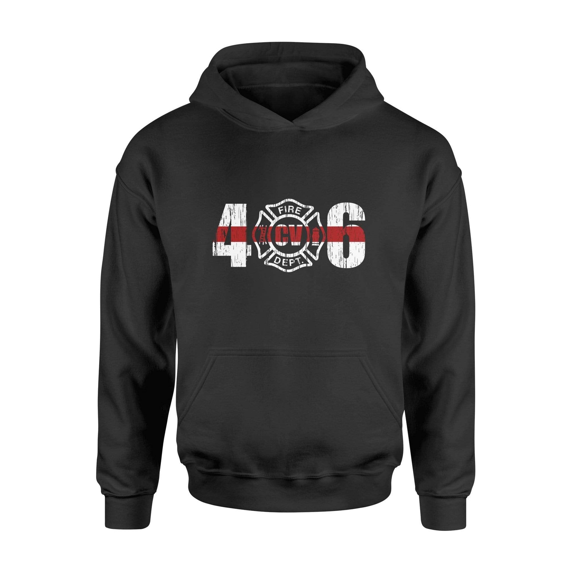 Apparel S / Black Personalized - Firefighter Logo Inside Area Code - Montana - DSAPP