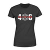 Apparel XS / Black Personalized - Firefighter Logo Inside Area Code - Montana - Standard Women's T-shirt - DSAPP