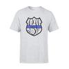 Apparel S / Grey Personalized Police Badge Shirt - DSAPP