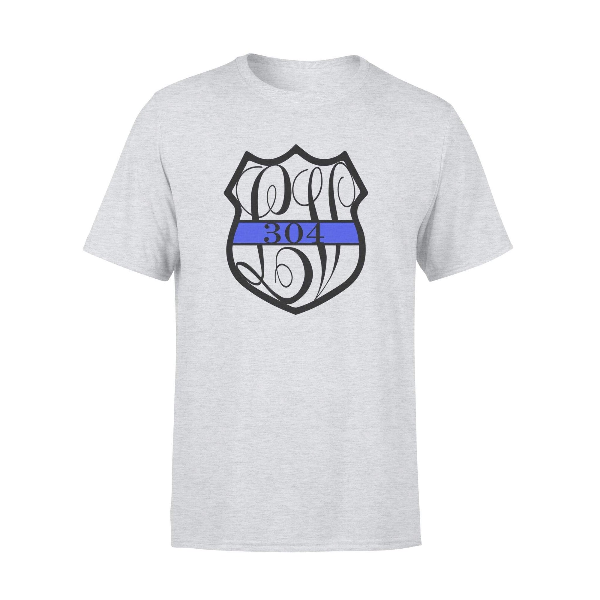 Apparel S / Grey Personalized Police Badge Shirt - DSAPP