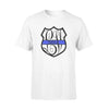 Apparel S / White Personalized Police Badge Shirt - DSAPP