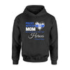 Apparel S / Black Personalized - Police Mom Raised Hero - DSAPP