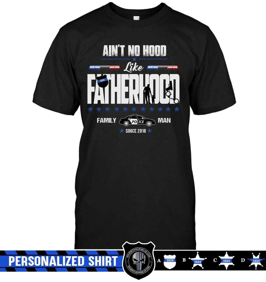 Apparel S / Black Personalized Shirt - Ain't No Hood - DSAPP