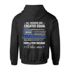 Apparel S / Black Personalized Shirt - All Women Are Created Equal Except Some - Police - DSAPP