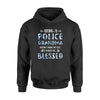 Apparel S / Black Personalized Shirt - Being A Police Grandma - Make Me Blessed - DSAPP