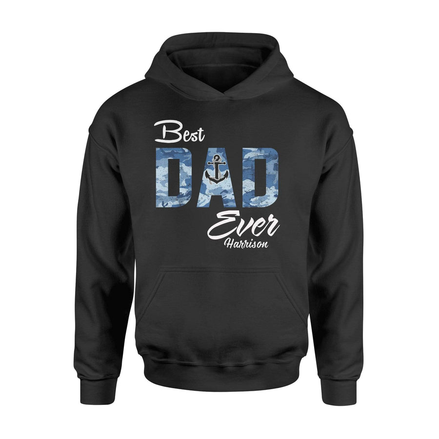 Apparel S / Black Personalized Shirt - Best Freakin' Dad Ever - Navy - DSAPP