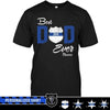 Apparel S / Black Personalized Shirt - Best Freakin' Dad Ever - Police Badge - DSAPP
