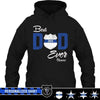 Apparel S / Black Personalized Shirt - Best Freakin' Dad Ever - Police Badge - DSAPP