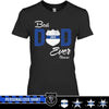 Apparel XS / Black Personalized Shirt - Best Freakin' Dad Ever - Police Badge - DSAPP