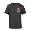 Apparel S / Black Personalized Shirt - Color Drop Firefighter - DSAPP