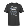 Apparel S / Black Personalized Shirt - Dad Established Year - DSAPP