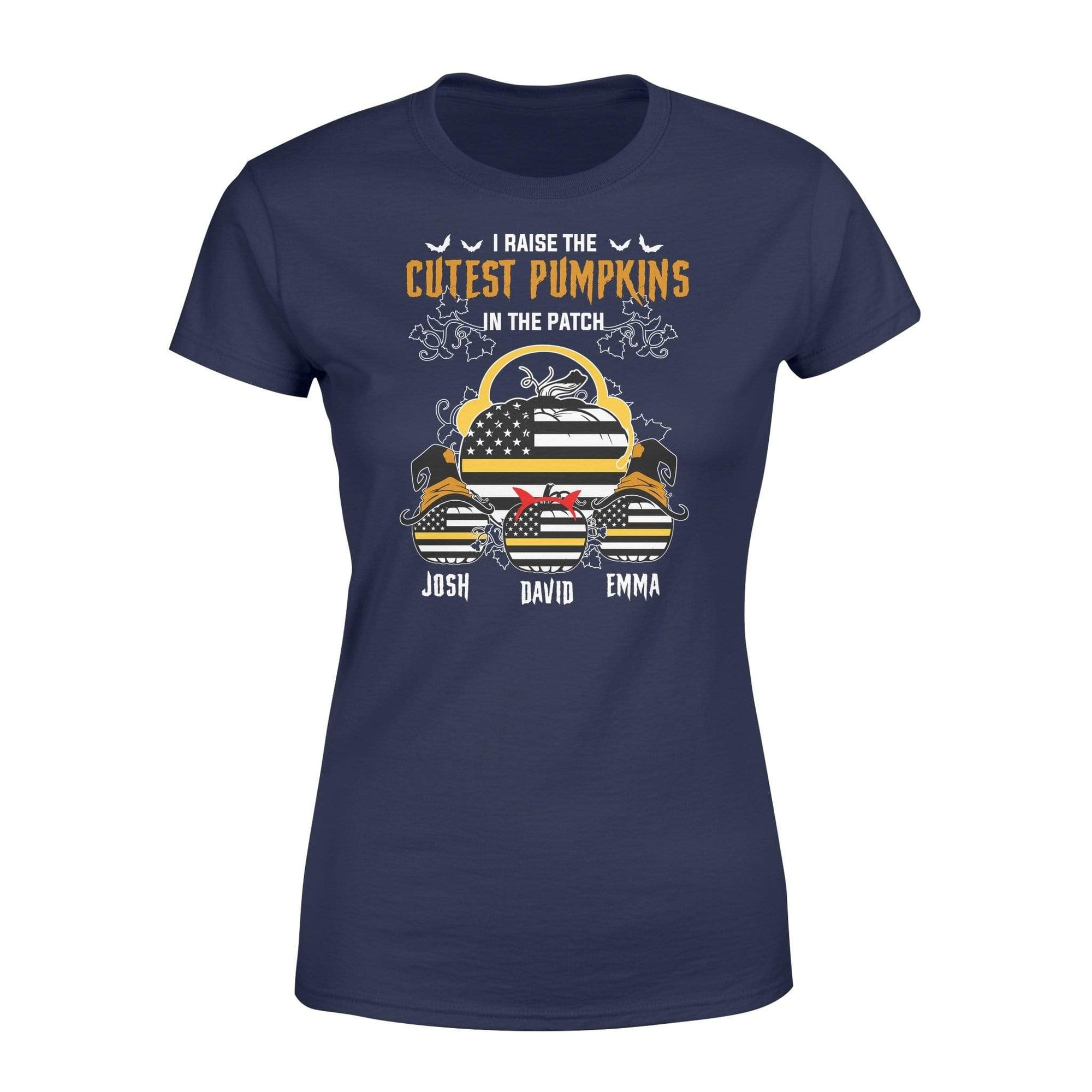 Apparel XS / Navy Personalized Shirt - Dispatcher - I Raise Cutest Pumpkins - Standard Women's T-shirt - DSAPP